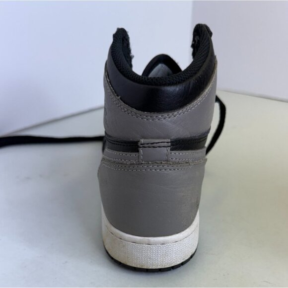 Nike Air Jordan 1 Retro High OG GS Shadow 2018 Size 6.5 Y Grey Black 575441-013 - Picture 7 of 15